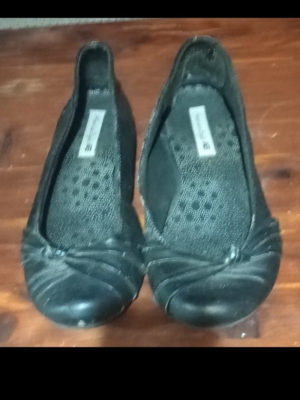 American Eagle Outfitters Black Slip-On Ballet Flats